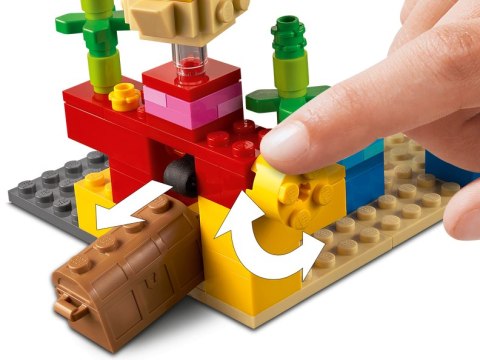 21164 - LEGO Minecraft - Rafa koralowa 21164 - LEGO Minecraft - Rafa koralowa