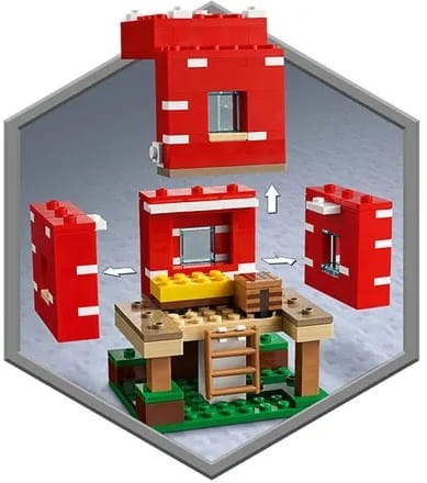 21179 - LEGO Minecraft - Dom w grzybie 21179 - LEGO Minecraft - Dom w grzybie