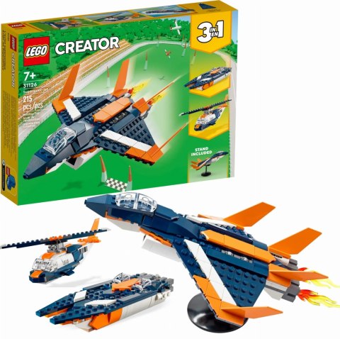 31126 - LEGO Creator - Odrzutowiec naddźwiękowy 31126 - LEGO Creator - Odrzutowiec naddźwiękowy
