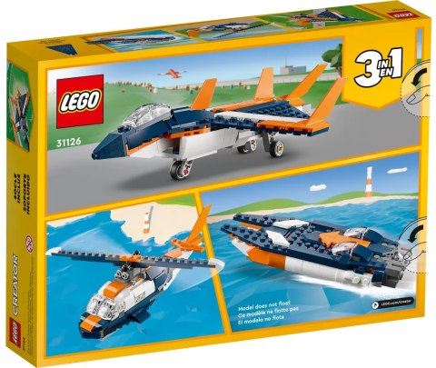 31126 - LEGO Creator - Odrzutowiec naddźwiękowy 31126 - LEGO Creator - Odrzutowiec naddźwiękowy