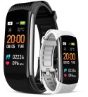 SMARTBAND GIEWONT FIT&GO DUO GW200-2 - BLACK + PASEK ICE WHITE