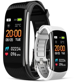 SMARTBAND GIEWONT FIT&GO DUO GW200-2 - BLACK + PASEK ICE WHITE