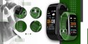 SMARTBAND GIEWONT FIT&GO DUO GW200-5 - BLACK + PASEK GO GREEN