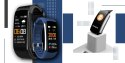 SMARTBAND GIEWONT FIT&GO DUO GW200-6 - BLACK + PASEK SMART NAVY