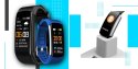 SMARTBAND GIEWONT FIT&GO DUO GW200-7 - BLACK + PASEK SKY BLUE