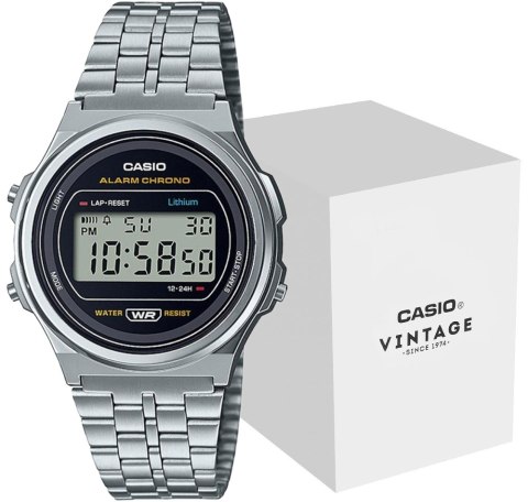 ZEGAREK DAMSKI CASIO A171WE-1AEF + BOX ZEGAREK DAMSKI CASIO A171WE-1AEF + BOX