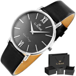 ZEGAREK DAMSKI G.ROSSI 11989A7-1A1 + BOX