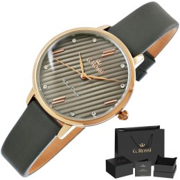 ZEGAREK DAMSKI G.ROSSI 12094A-1B3 + BOX