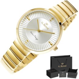 ZEGAREK DAMSKI G.ROSSI 12120B-3D1 + BOX