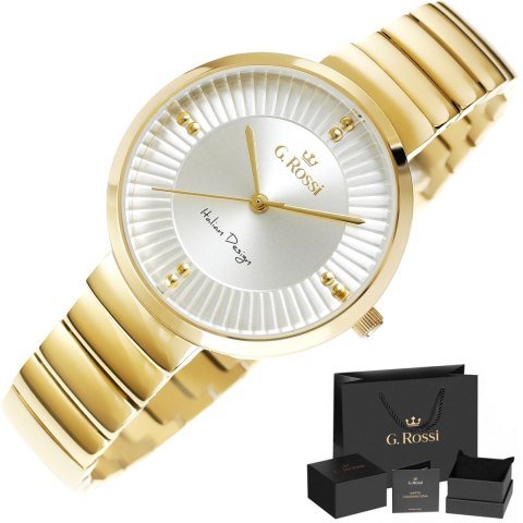 ZEGAREK DAMSKI G.ROSSI 12120B-3D1 + BOX ZEGAREK DAMSKI G.ROSSI 12120B-3D1 + BOX