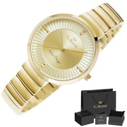 ZEGAREK DAMSKI G.ROSSI 12120B-4D1 + BOX