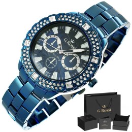 ZEGAREK DAMSKI G.ROSSI 8527B-6F1 + BOX