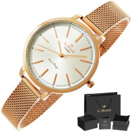 ZEGAREK DAMSKI G.ROSSI C11760B-3D3 + BOX