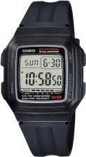 ZEGAREK MĘSKI CASIO F-201WA-1ADF + BOX