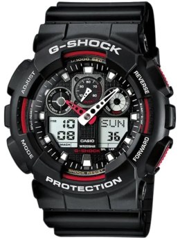 ZEGAREK MĘSKI CASIO G-SHOCK GA-100-1A4ER 20 BAR DO NURKOWANIA+ BOX