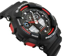 ZEGAREK MĘSKI CASIO G-SHOCK GA-100-1A4ER 20 BAR DO NURKOWANIA+ BOX