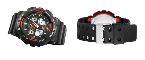 ZEGAREK MĘSKI CASIO G-SHOCK GA-100-1A4ER 20 BAR DO NURKOWANIA+ BOX ZEGAREK MĘSKI CASIO G-SHOCK GA-100-1A4ER 20 BAR DO NURKOWANIA+ BOX