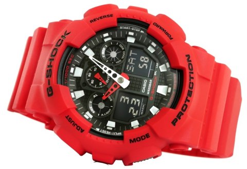ZEGAREK MĘSKI CASIO G-SHOCK GA-100B-4AER + BOX ZEGAREK MĘSKI CASIO G-SHOCK GA-100B-4AER + BOX