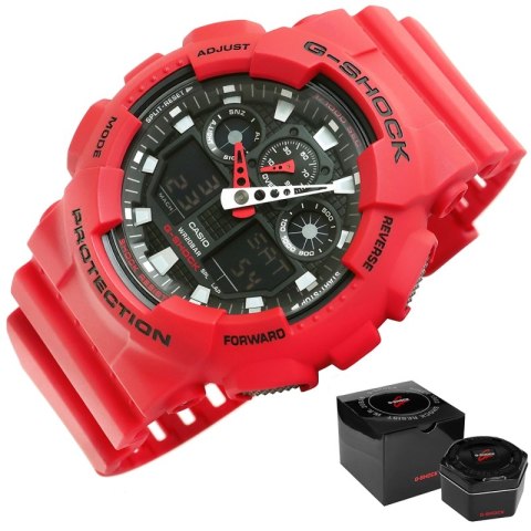 ZEGAREK MĘSKI CASIO G-SHOCK GA-100B-4AER + BOX ZEGAREK MĘSKI CASIO G-SHOCK GA-100B-4AER + BOX