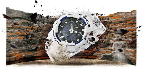 ZEGAREK MĘSKI CASIO G-SHOCK GA-100B-7AER + BOX ZEGAREK MĘSKI CASIO G-SHOCK GA-100B-7AER + BOX