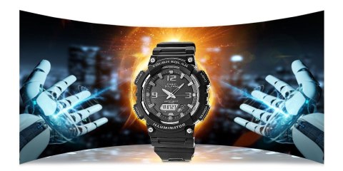ZEGAREK MĘSKI CASIO SOLAR AQ-S810W-1AVEF + BOX ZEGAREK MĘSKI CASIO SOLAR AQ-S810W-1AVEF + BOX