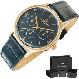 ZEGAREK MĘSKI G.ROSSI 10737A-6F3 + BOX