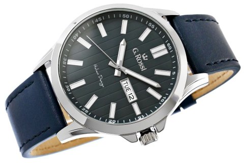 ZEGAREK MĘSKI G.ROSSI 8071A3-6F1 ZEGAREK MĘSKI G.ROSSI 8071A3-6F1