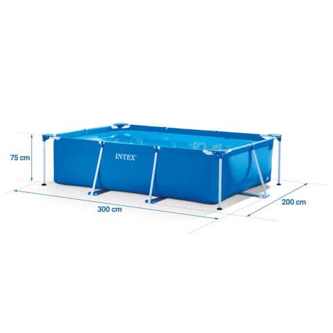 BASEN OGRODOWY STELAŻOWY 300 X 200 X 75 ĆM 15W1 INTEX 28272 + MASZYNKA DO BANIEK GRATIS BASEN OGRODOWY STELAŻOWY 300 X 200 X 75 ĆM 15W1 INTEX 28272 + MASZYNKA DO BANIEK GRATIS