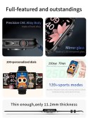 Smartwatch Damski RUBICON RNCF06 Tytan/Orange SMARUB221