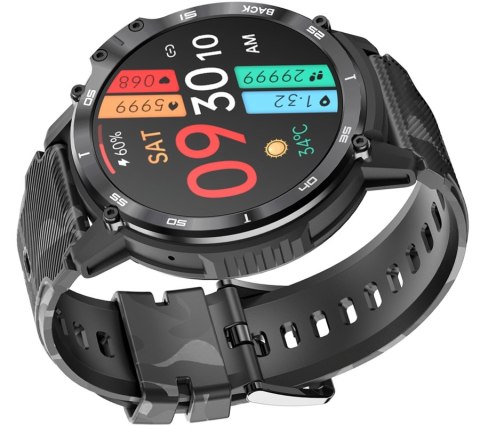 Smartwatch Męski RUBICON RNCF08 Black/Moro SMARUB232 Smartwatch Męski RUBICON RNCF08 Black/Moro SMARUB232