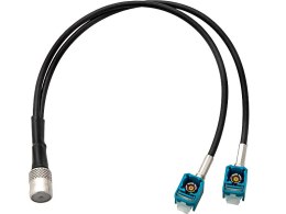 0133# Samochodowy adapter antenowy ford 2xfakra(m) -gniazdo iso