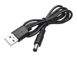 30-399# Przyłącze usb-wtyk dc2,5/5,5 do bazooka bt1000 80cm