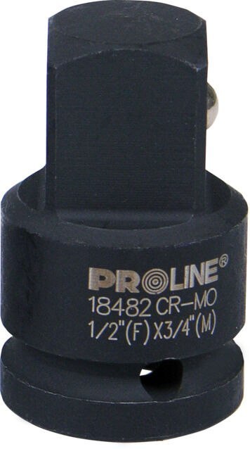 Adapter udarowy cr-mo 3/4" gniazdo -1/2 trzpień, proline Adapter udarowy cr-mo 3/4" gniazdo -1/2 trzpień, proline