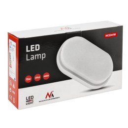 Lampa LED Maclean, ścienno sufitowa, kolor biały, 1100lm, 15W, IP54 , barwa neutralna (4000K), MCE341 W