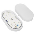 Lampa LED Maclean, ścienno sufitowa, kolor biały, 1100lm, 15W, IP54 , barwa neutralna (4000K), MCE341 W