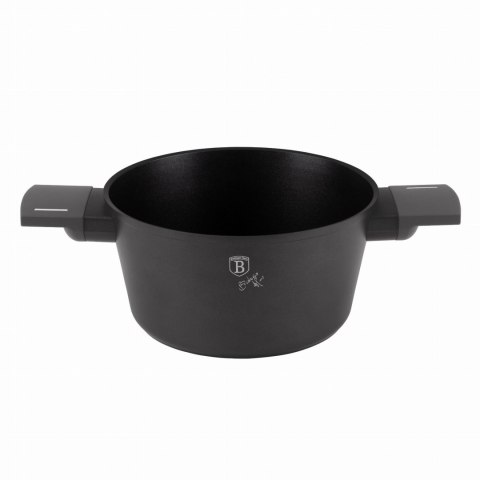 GARNEK TYTANOWY Z POKRYWKĄ 20CM 2.5L BERLINGER HAUS ANTRACIT BH-8130 GARNEK TYTANOWY Z POKRYWKĄ 20CM 2.5L BERLINGER HAUS ANTRACIT BH-8130