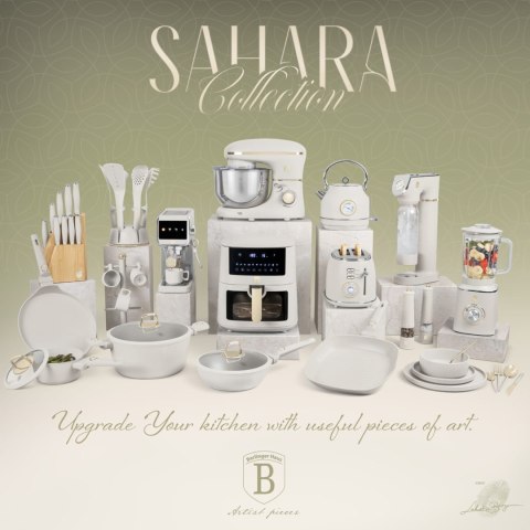 ZASTAWA STOŁOWA SERWIS KOMPLET TALERZY NACZYŃ 18 ELE DLA 6 OSÓB BERLINGER HAUS SAHARA BH-10001