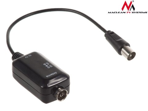 Antena TV DVB-T/T2 HEVC uniwersalna Maclean, wzmacniacz, zasil. 5V lub 12V, MCTV-986 Antena TV DVB-T/T2 HEVC uniwersalna Maclean, wzmacniacz, zasil. 5V lub 12V, MCTV-986