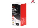 Antena TV DVB-T/T2 HEVC uniwersalna Maclean, wzmacniacz, zasil. 5V lub 12V, MCTV-986