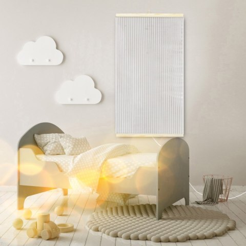 Grzejnik na podczerwień - giętki panel grzewczy 430W TRIO wzór 14 przeźroczysty, wymiary 100x57cm z regulatorem Grzejnik na podczerwień - giętki panel grzewczy 430W TRIO wzór 14 przeźroczysty, wymiary 100x57cm z regulatorem