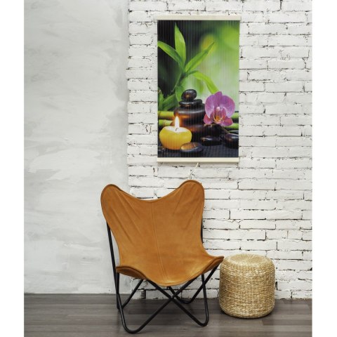Grzejnik na podczerwień - giętki panel grzewczy 430W TRIO wzór 3 harmonia, wymiary 100x57cm z regulatorem Grzejnik na podczerwień - giętki panel grzewczy 430W TRIO wzór 3 harmonia, wymiary 100x57cm z regulatorem
