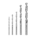 Wiertła specjalistyczne do rozwiercania zapieczonych śrub, HSS-E Co8, 3.2-8.5 mm, długie, kpl.5 szt