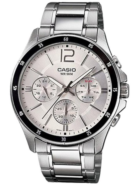 Zegarek Męski Casio MTP-1374D-7A (zd063e) + BOX Zegarek Męski Casio MTP-1374D-7A (zd063e) + BOX