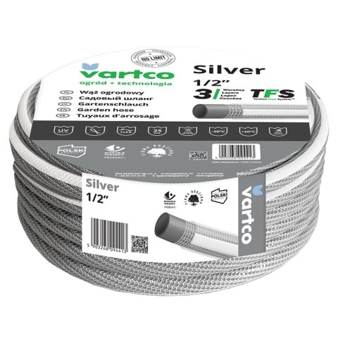 Wąż ogrodowy Vartco Silver TFS 1/2" 20m