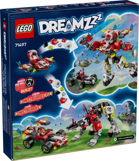 71497 - LEGO DREAMZzz - Tygrysi mech Coopera i hot rod Zero 71497 - LEGO DREAMZzz - Tygrysi mech Coopera i hot rod Zero