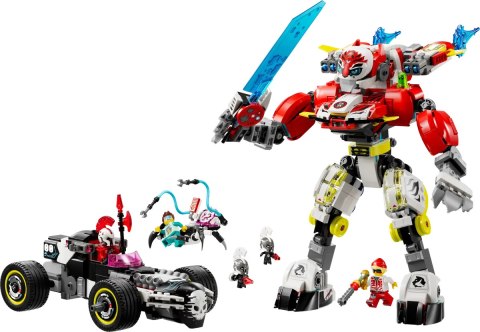 71497 - LEGO DREAMZzz - Tygrysi mech Coopera i hot rod Zero 71497 - LEGO DREAMZzz - Tygrysi mech Coopera i hot rod Zero