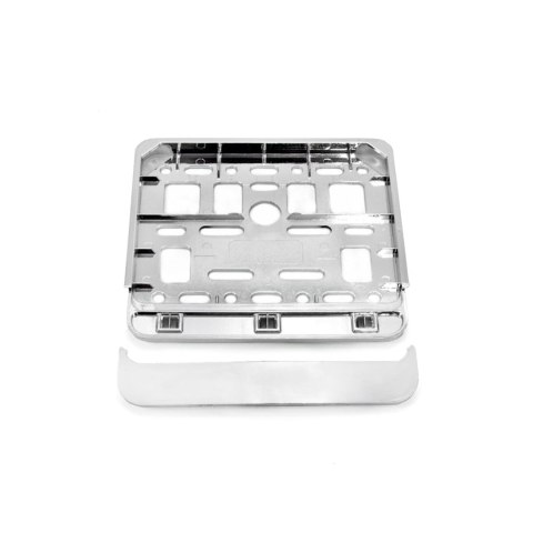 Ramka tablicy rejestracyjnej chrom skuter motorower amio-01168 Ramka tablicy rejestracyjnej chrom skuter motorower amio-01168