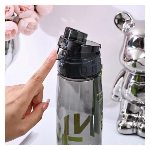 BUTELKA NA WODĘ BIDON NA SIŁOWNIĘ FITNESS 800ml przenośny BD45
