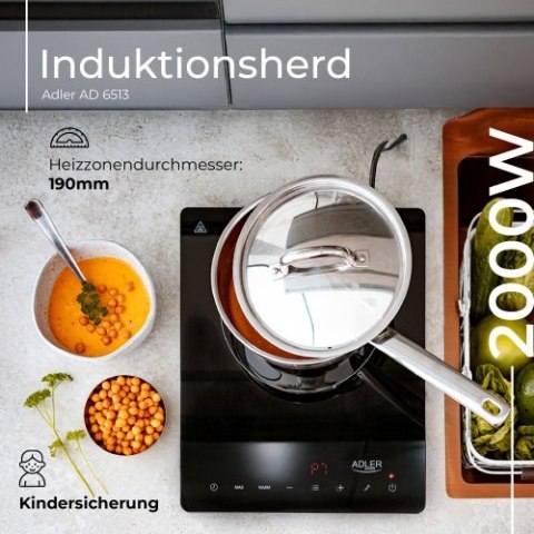 AD 6513 KUCHENKA INDUKCYJNA AD 6513 KUCHENKA INDUKCYJNA