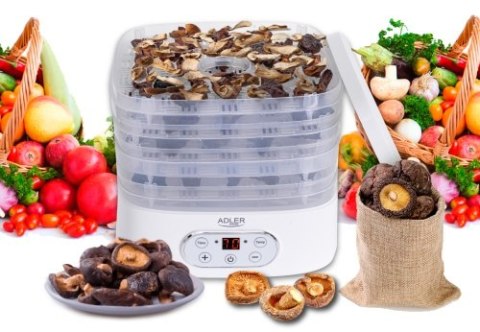 AD 6658 SUSZARKA DO GRZYBÓW, ZIÓŁ I ŻYWNOŚCI - DEHYDRATOR AD 6658 SUSZARKA DO GRZYBÓW, ZIÓŁ I ŻYWNOŚCI - DEHYDRATOR
